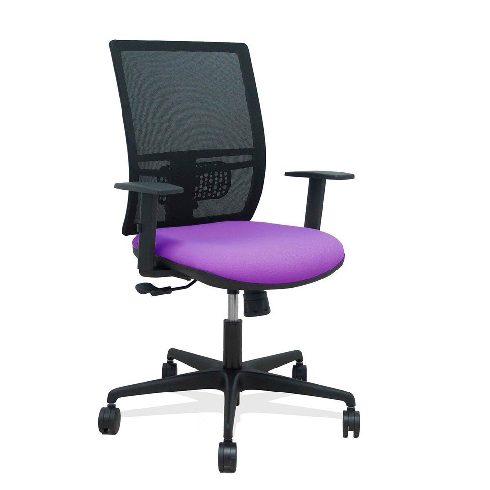 Bild von Piqueras Y Crespo Mesh Synchro Yunquera Ergonomic Office Chair Lila