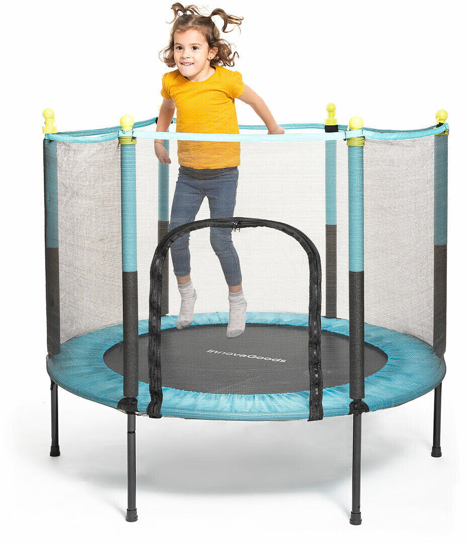 Bild von InnovaGoods V0103491 Kidine Elastisches Kinderbett mit Sicherheitsnetz, blau, Standar