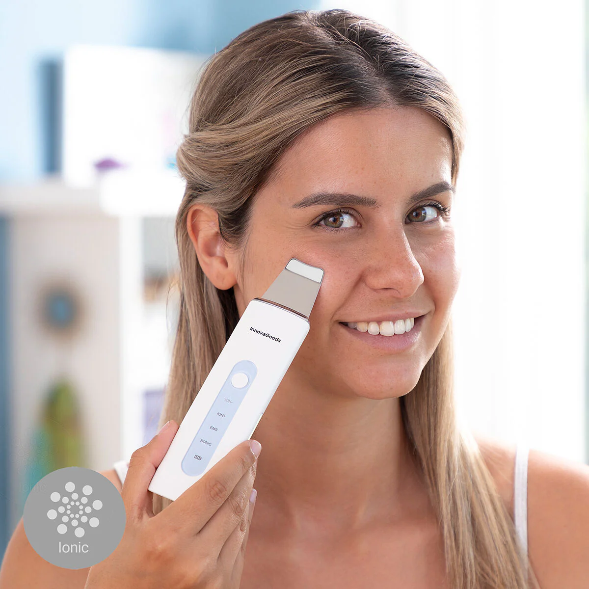 Bild von 4-in-1-Ultraschall-Gesichtsreiniger Falnik InnovaGoods