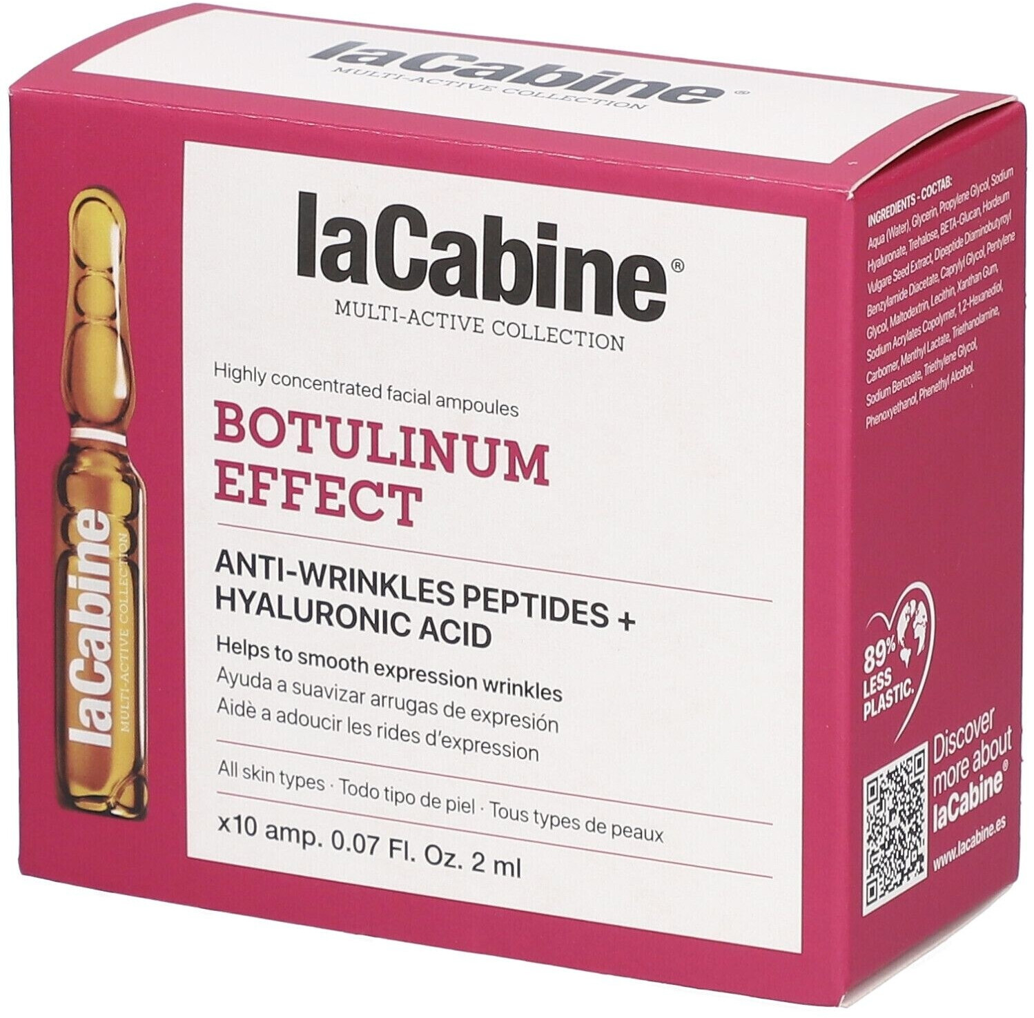 Bild von LaCabine Ampullen Botulinum Effect 10 X La Cabine 2 Ml - One Size