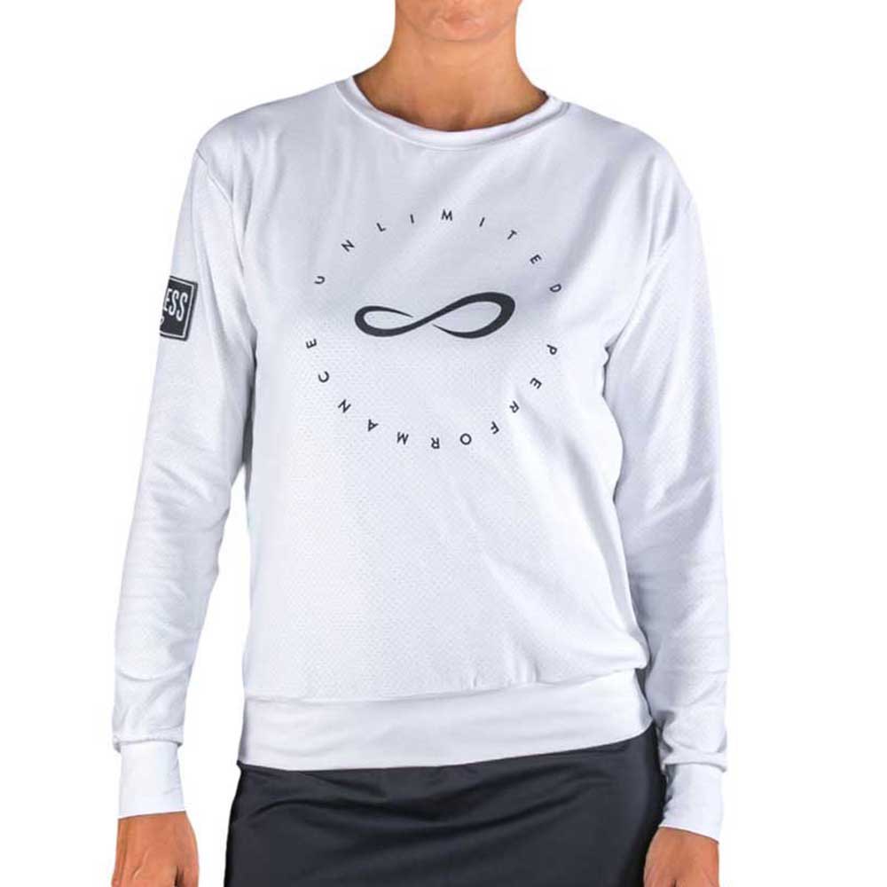Bild von Endless Inner Tech Sweatshirt Damen in weiß, Größe: M