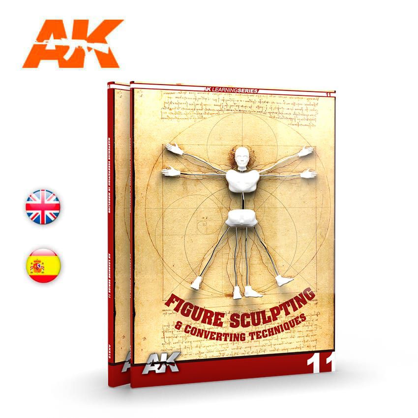 Bild von AK Learning 11 Figure Sculpting & Converting Techniques Painting Guide AK512