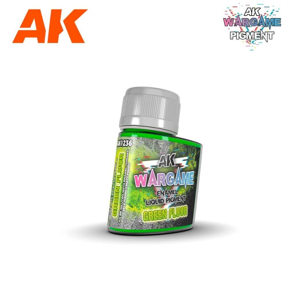 Bild von Green Fluor – Enamel Liquid Pigment 35 ml