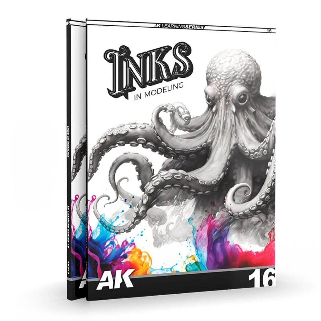 Bild von AK Learning 16 The Inks in Modeling Guide AK540 Techniques
