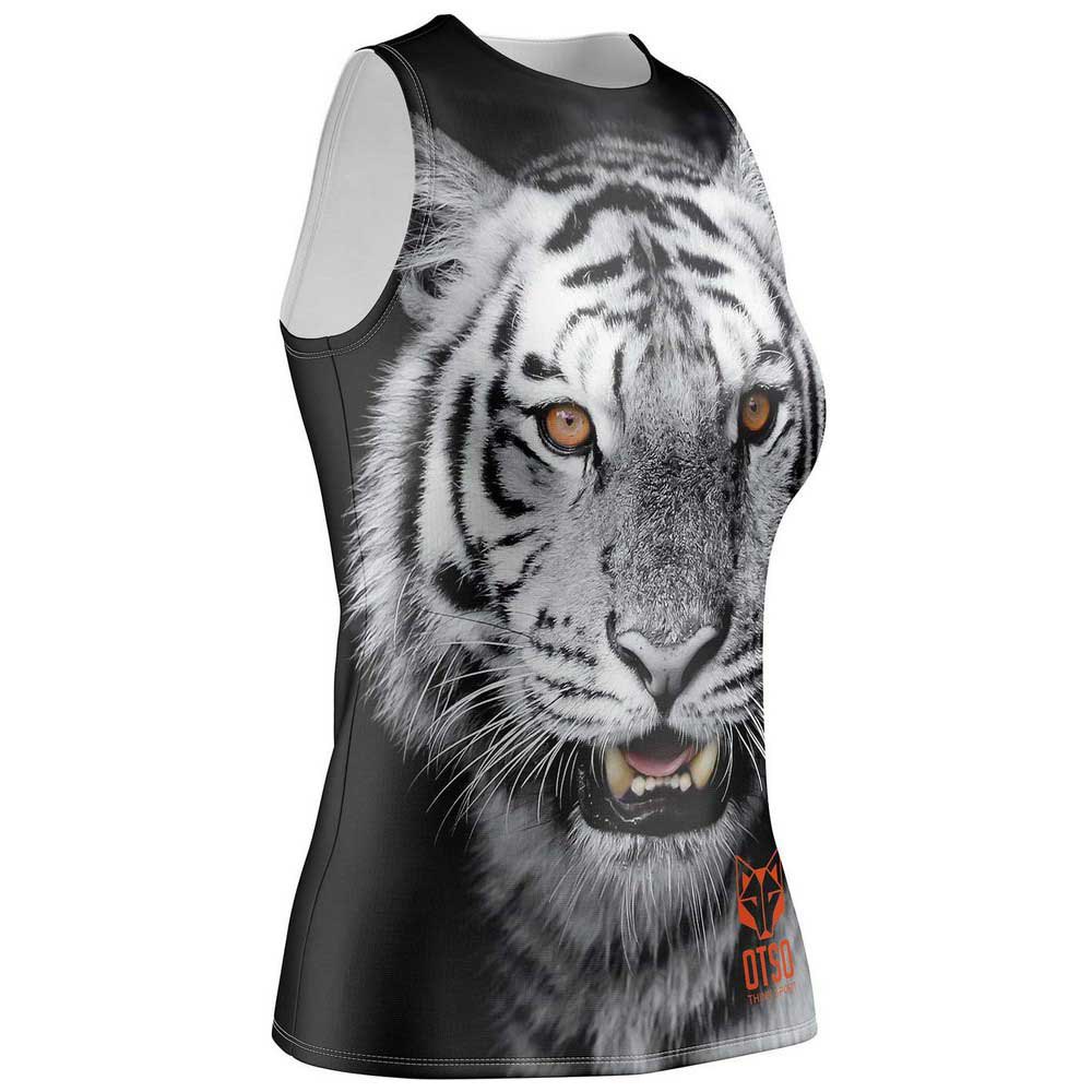 Bild von Otso Singlet Sleeveless T-shirt Schwarz M Damen