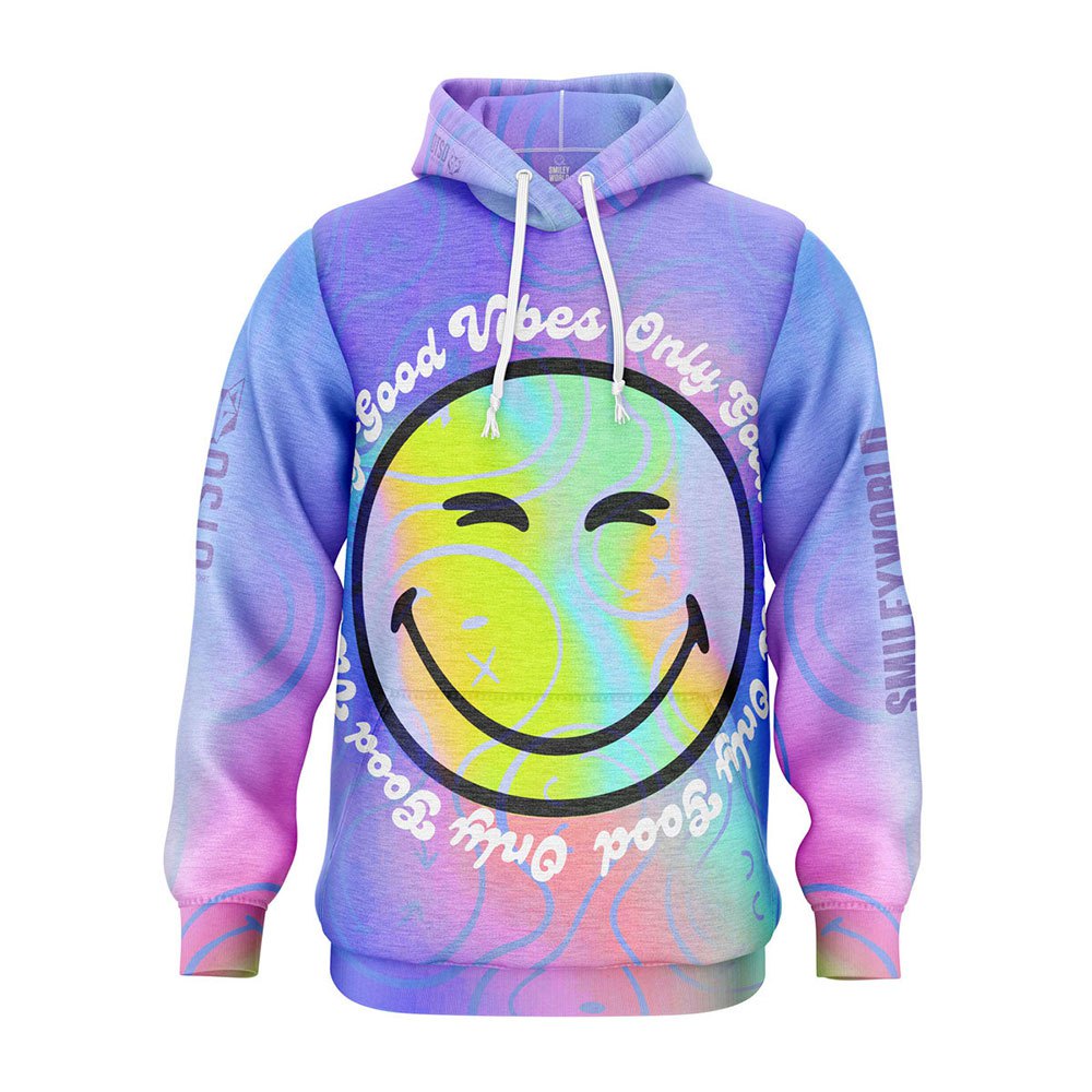 Bild von Otso Smileyworld Vibes Hoodie Lila M Herren,Damen