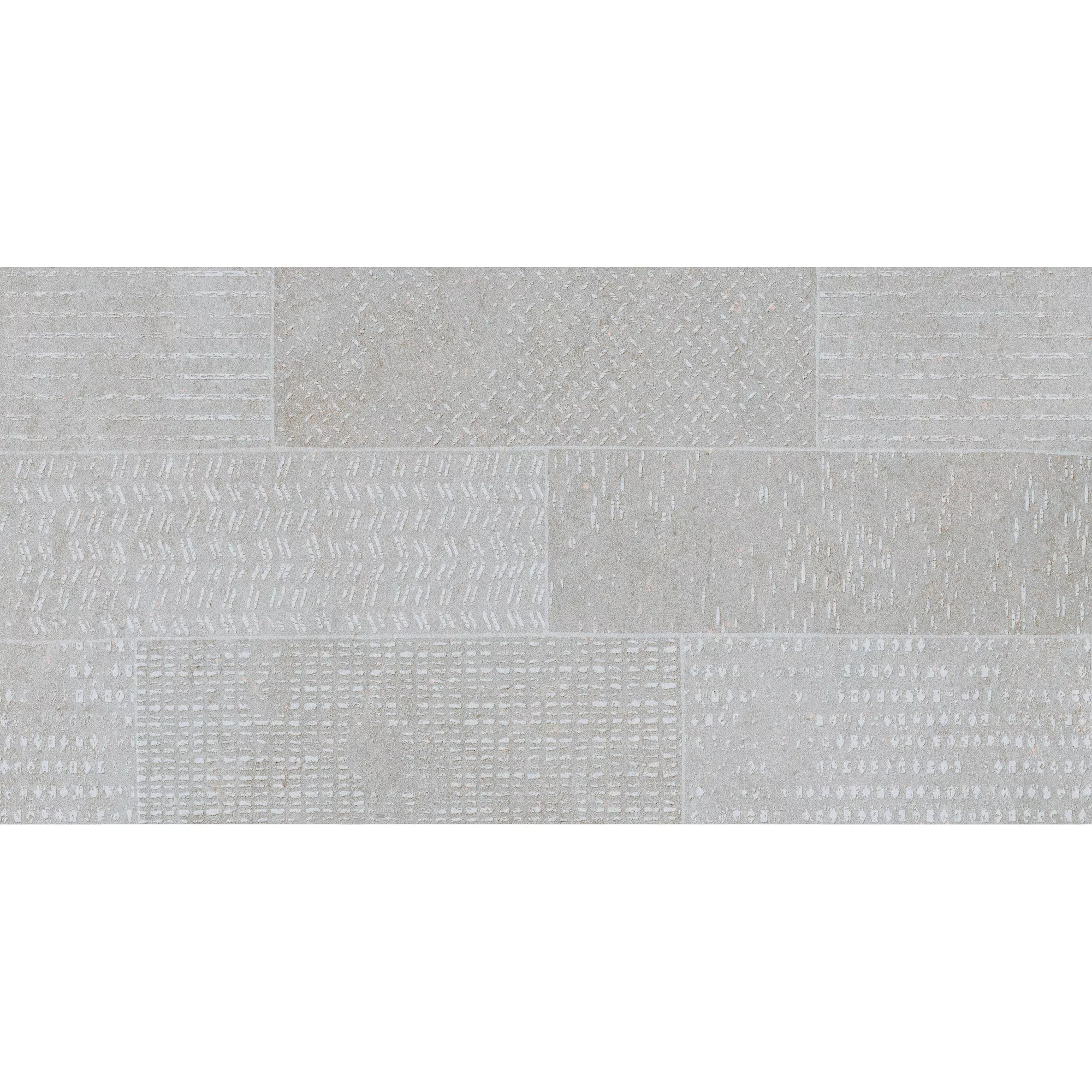Bild von Dekorfliese 'Mistery' grau 30 x 60 cm