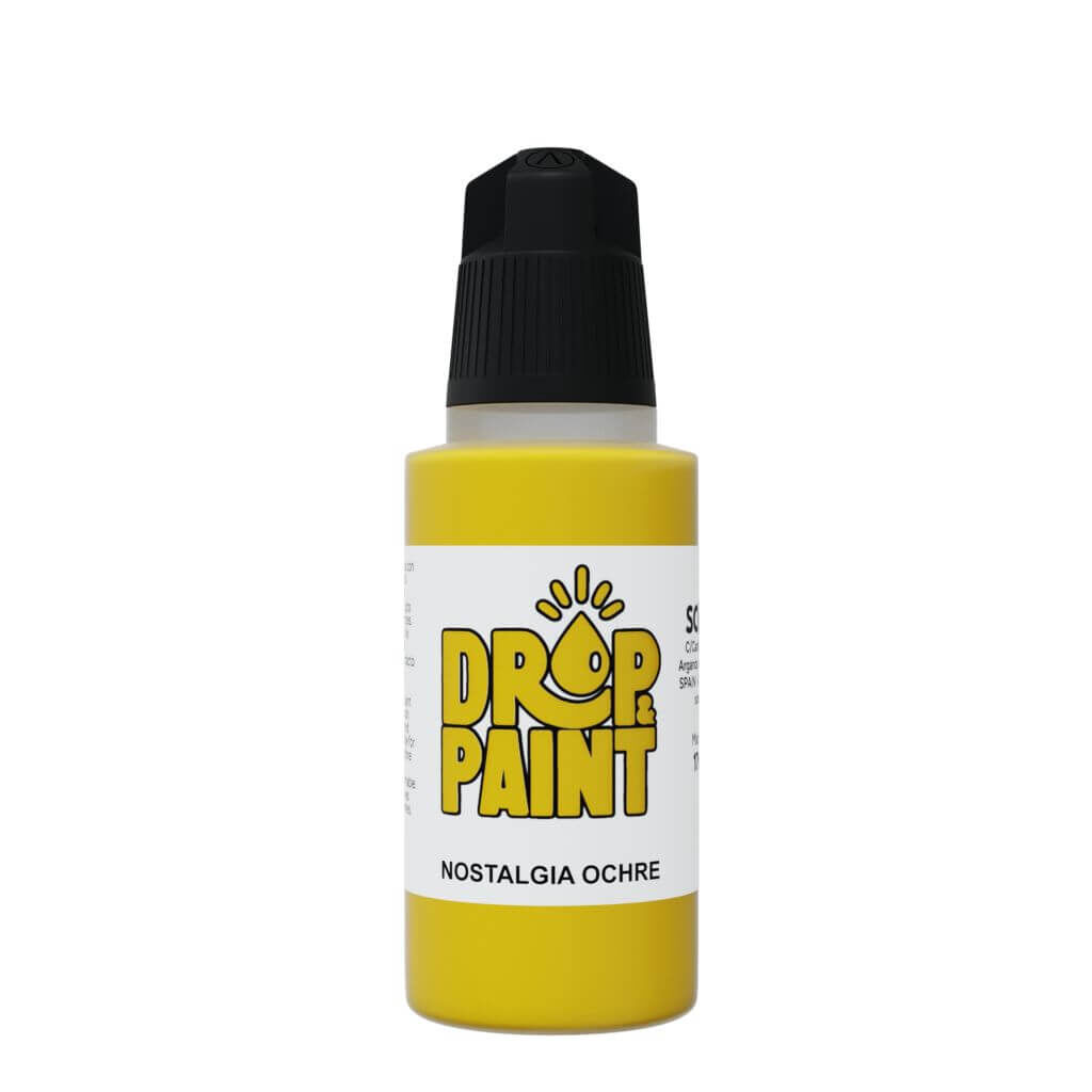 Bild von Drop and Paint Nostalgia Ochre