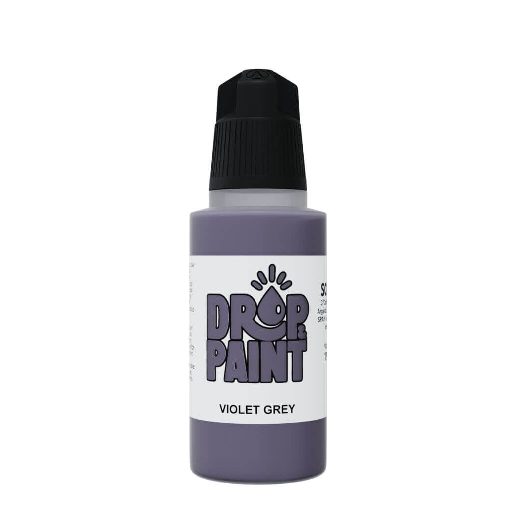 Bild von Drop and Paint Violet Grey