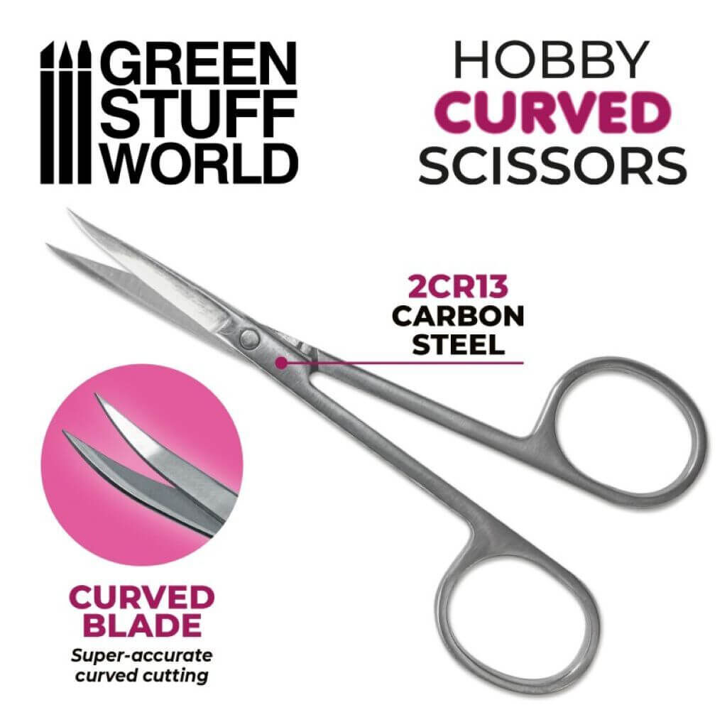 Bild von Hobby Scissors - Curved Tip