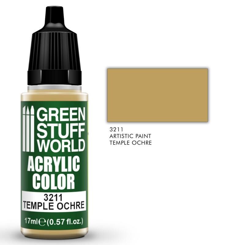 Bild von Acrylic Color Temple Ochre (17ml)