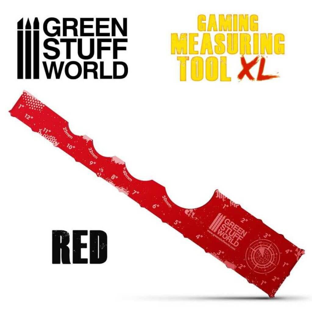 Bild von Gaming Measuring Tool - Red 12 inches