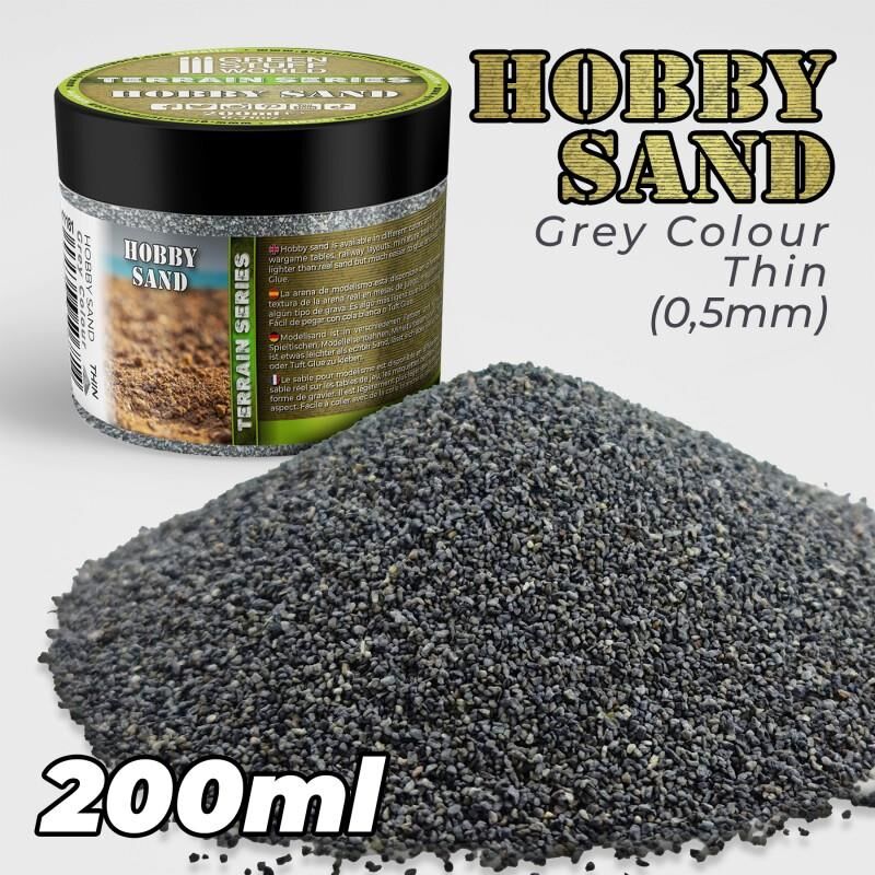 Bild von Thin Hobby Sand - Dark Grey (200ml)