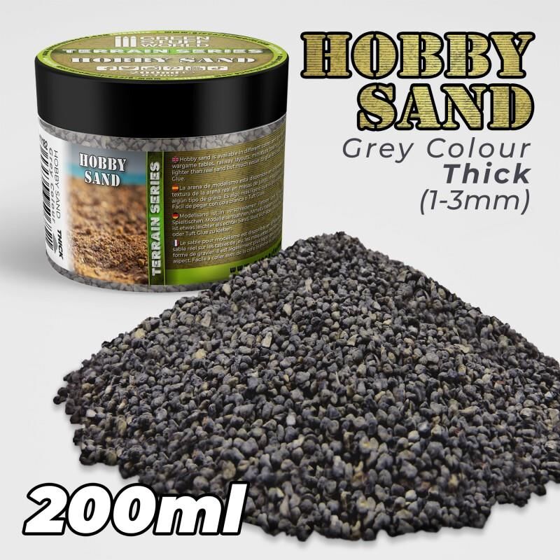 Bild von Thick Hobby Sand - Grey (200ml)