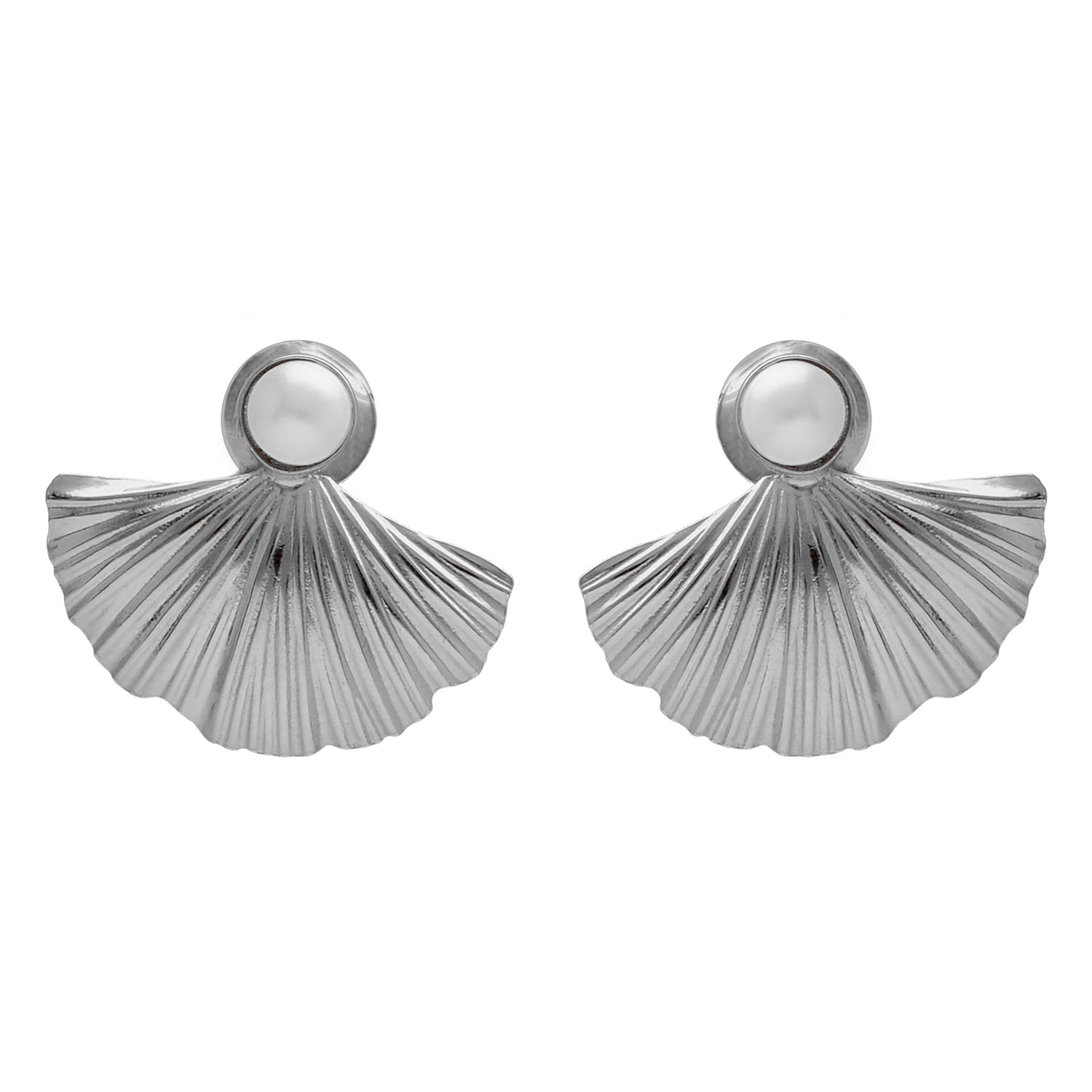 Bild von Victoria Cruz A4780-00HT Damen-Ohrstecker Tokyo Silber Muschel mit Perle