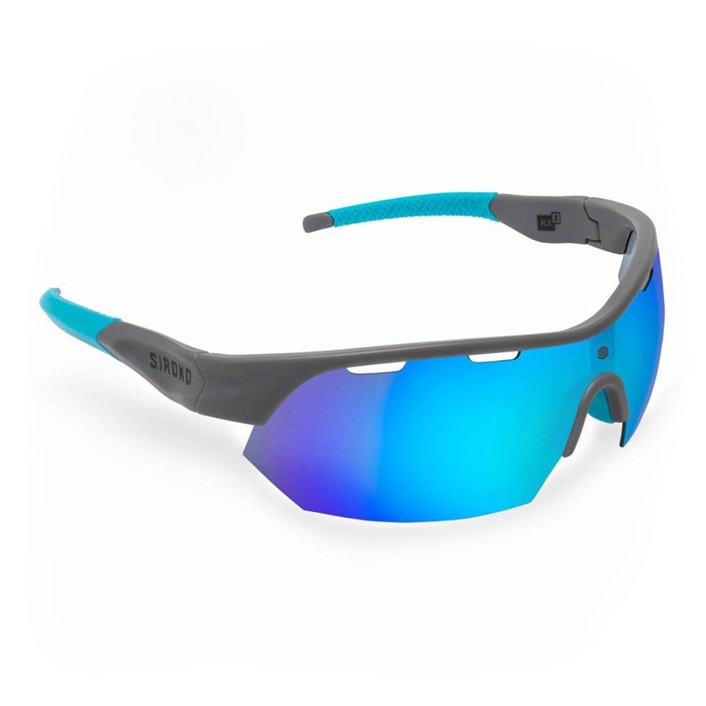 Bild von Siroko K3s London Sunglasses Schwarz Blue Mirror/CAT3