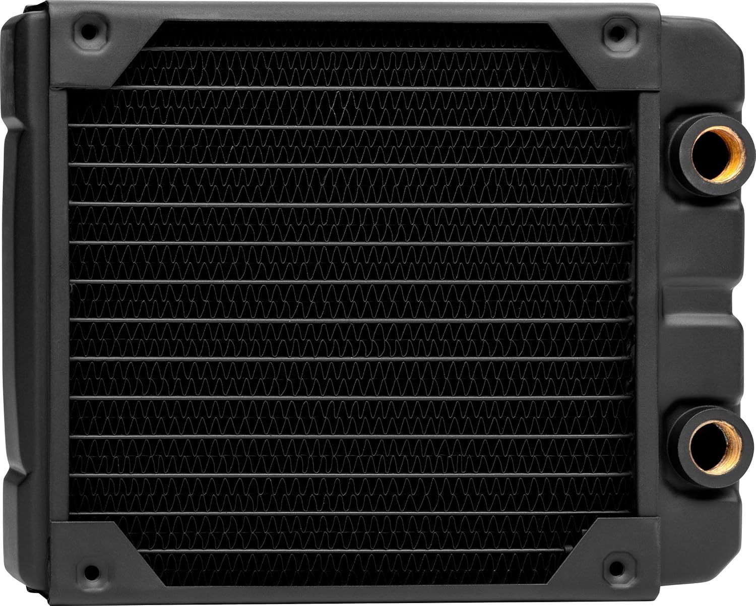 Bild von Corsair Hydro X Series, XR5 140 mm Radiator (Einzelne 140-mm-Lüfterbefestigungen, Einfache Installation, Hochwertige Polyurethan-Beschichtung, Integrierte Schraubenführungen) Schwarz
