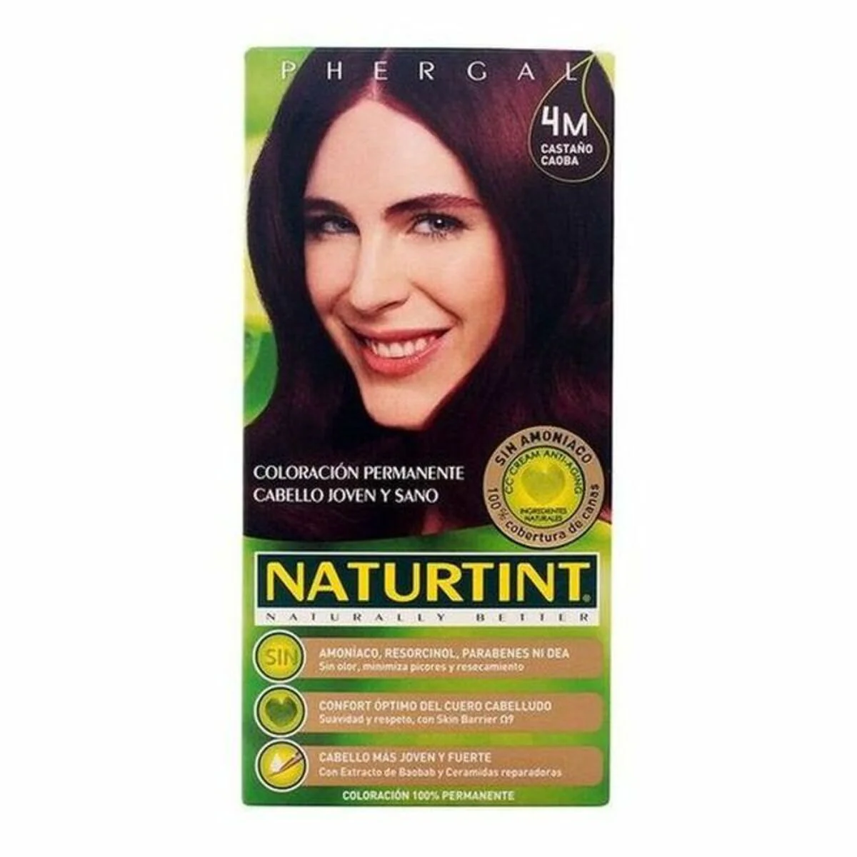 Bild von Amoniakfreie Färbung Naturtint Naturtint Naturtint M Mahagoni-Kastanie 170 ml