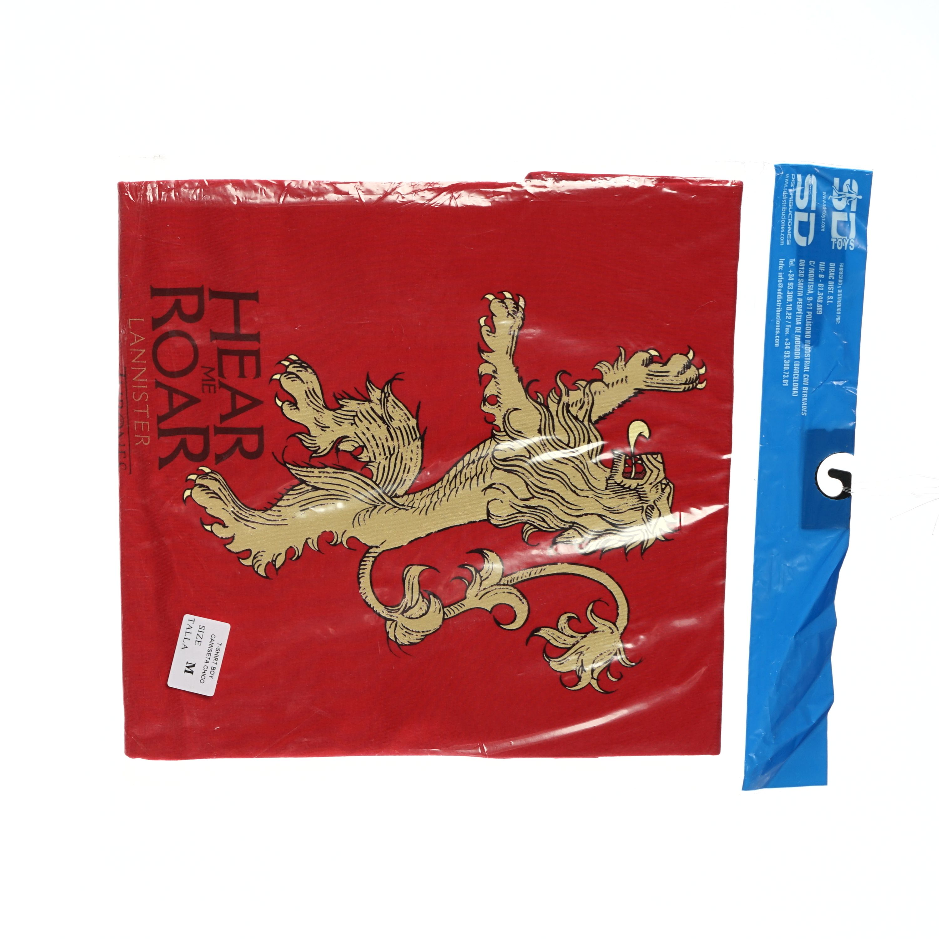 Bild von Game Of Thrones Hear me Roar Tshirt Herren (Größe: M)