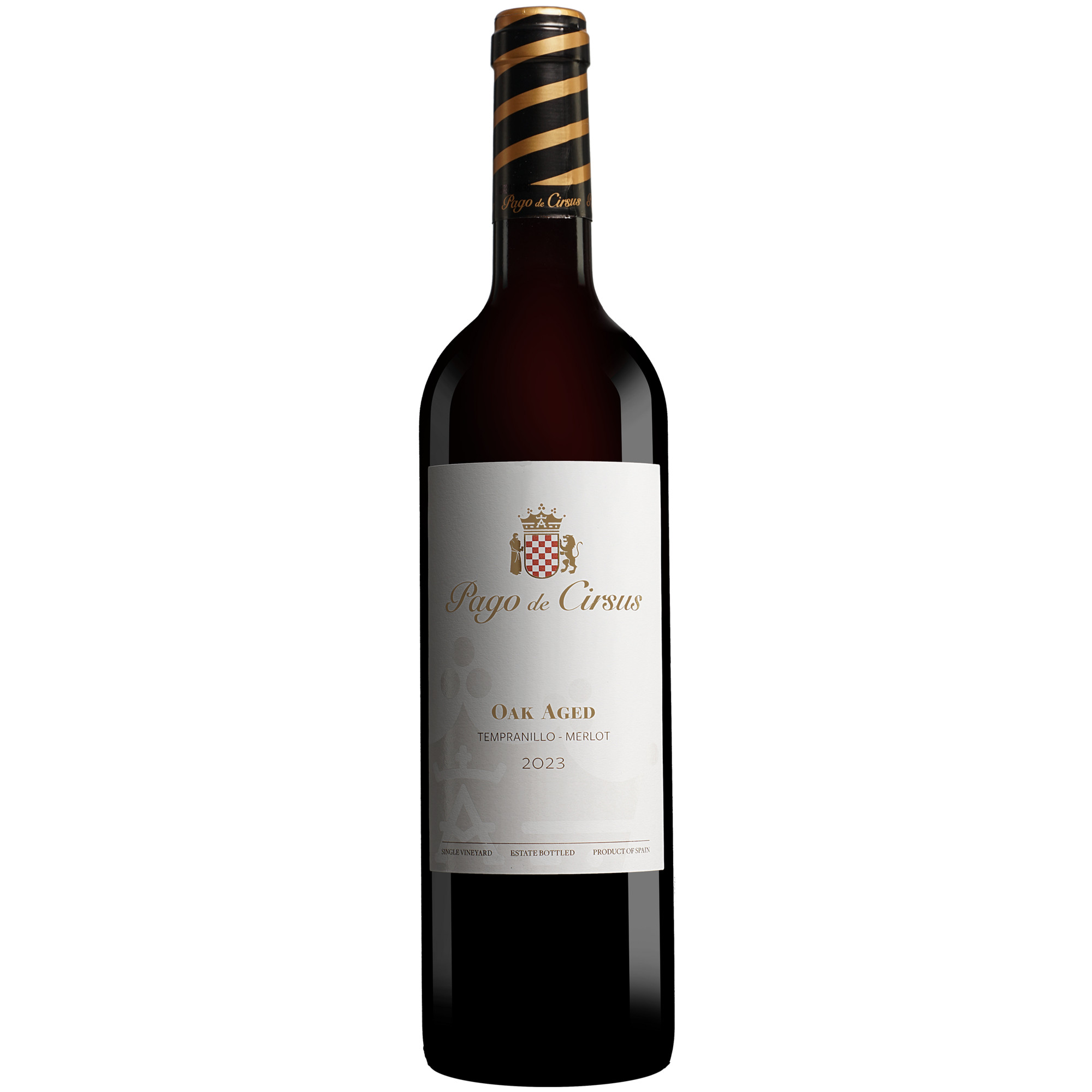 Bild von Bodegas Inaki Nunez 2021 Pago de Cirsus OAK AGED Tempranillo-Merlot-Syrah DOC 0.75 Liter