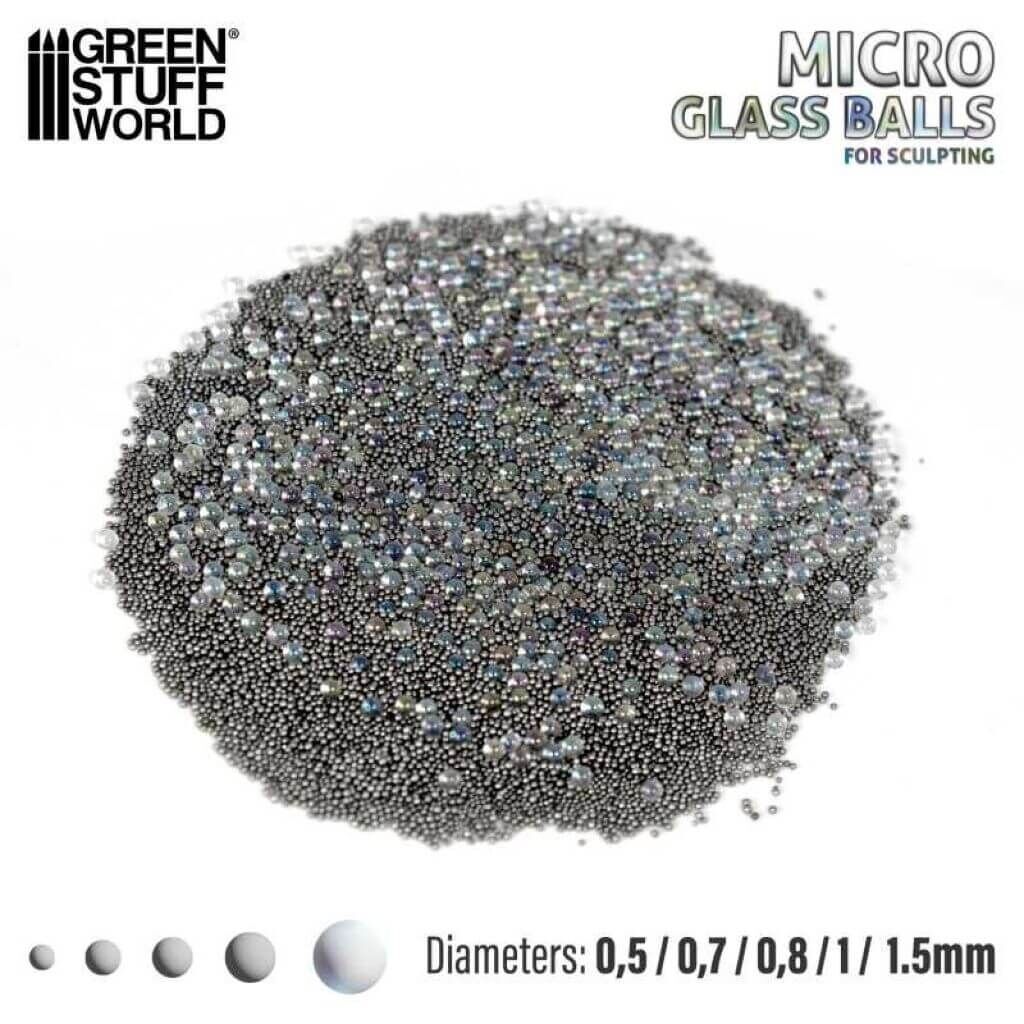 Bild von Mikroglaskugeln (0.5-1.5mm)