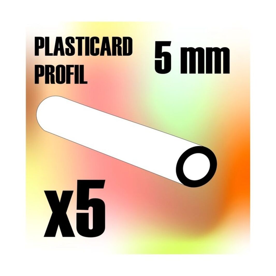 Bild von ABS Plasticard - Profile TUBE 5mm