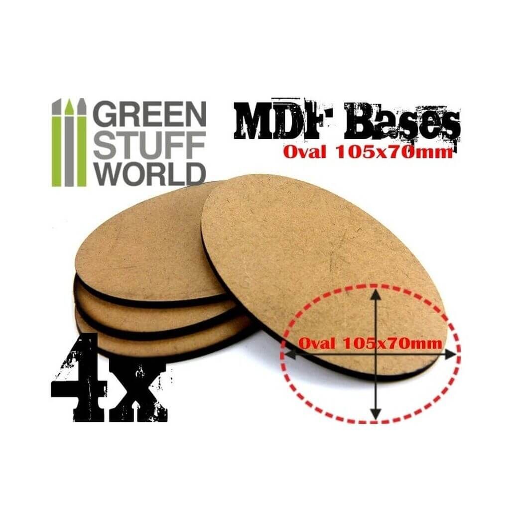 Bild von MDF Bases - AOS Oval 105x70mm