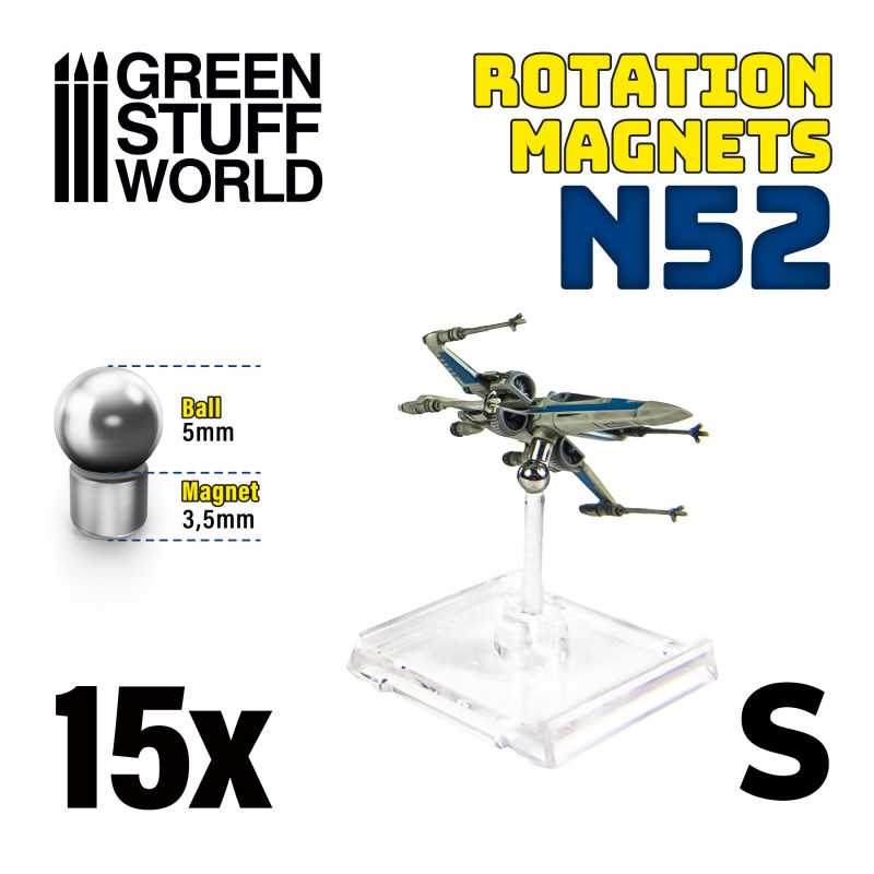 Bild von Green Stuff World Rotierende Magnete Größe S Rotation Magnes
