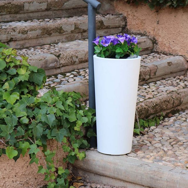 Bild von Newgarden, Gartenbeleuchtung, FICUS 60 LED Blumentopf, Pflanzgefäss beleuchtet gross für Garten, Terrasse E27 ø29x59cm IP6 (E27)