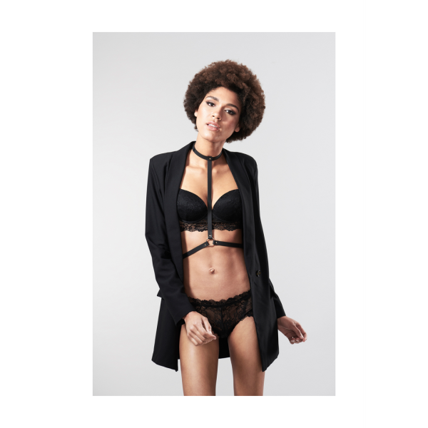 Bild von Bijoux Indiscrets Büstenhebe Maze I Harness schwarz sexy Black