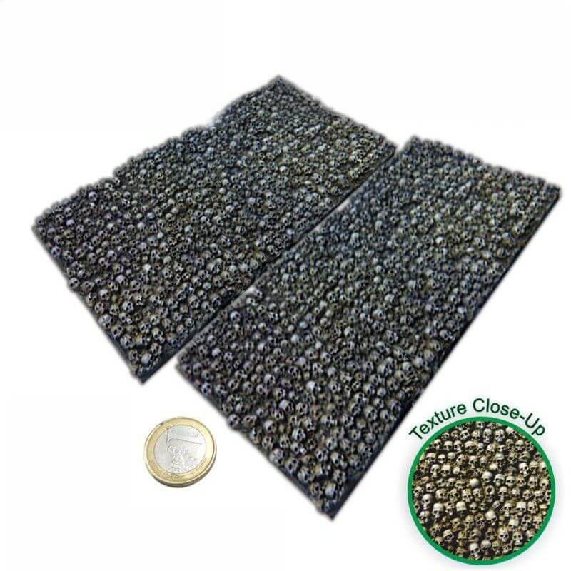 Bild von Green Stuff World Crunch Times! Stacked Skull Plates Schädel Platten Tabletop