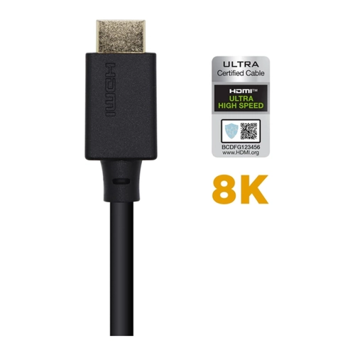 Bild von AISENS CABLE HDMI A150-0421 - HDMI Kabel 1m Schwarz