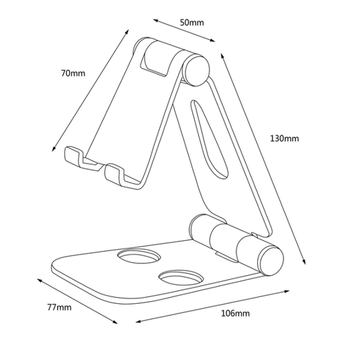 Bild von Aisens Smartphone Halterung MS2PXL-096