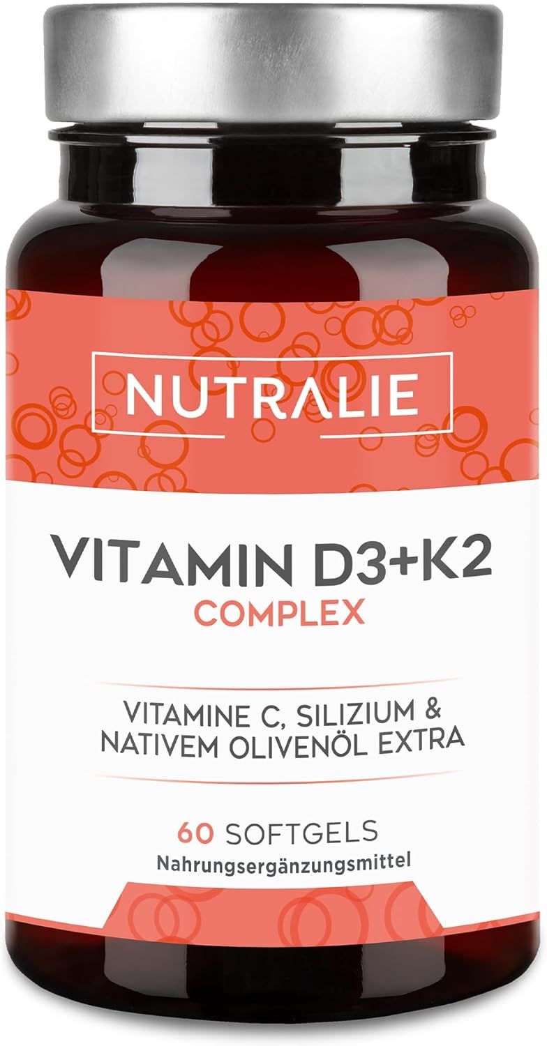 Bild von Nutralie Vitamin d3+k2 complex 60 softgels