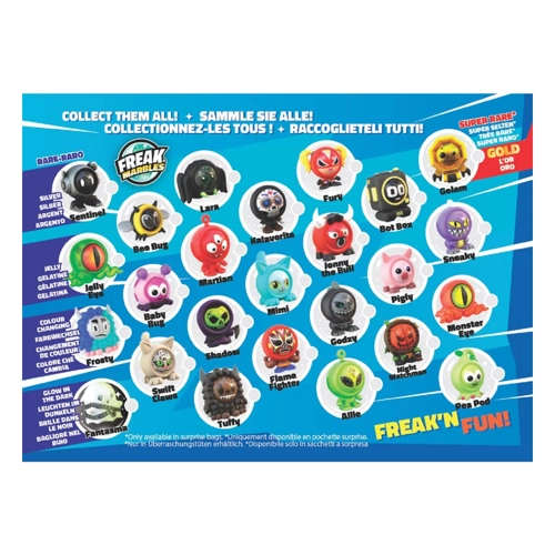 Bild von Freak Marbles Marbles & Skins 6er Set - blau