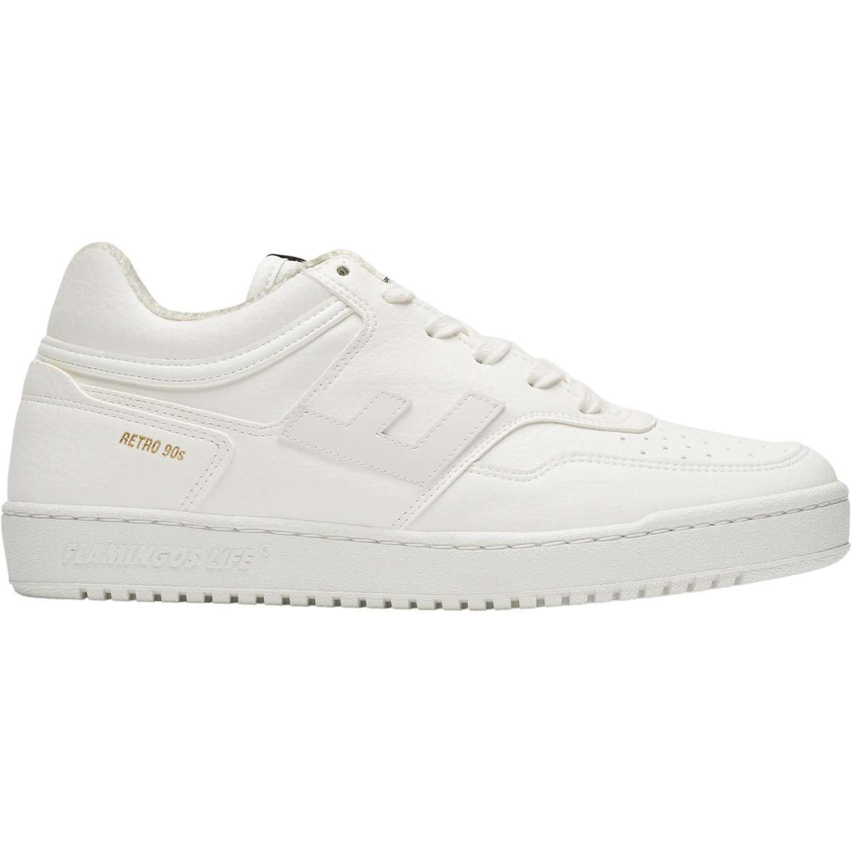 Bild von FLAMINGOS LIFE Sneaker "RETRO 90s", all white, Gr. 37