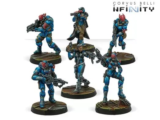 Bild von Infinity Reinforcements PanOceania Pack AlphaCorvus Belli INF 281238