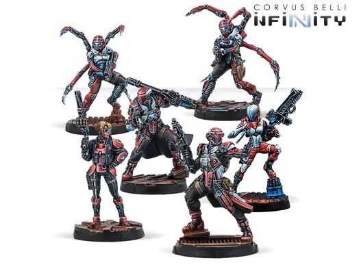 Bild von Infinity Reinforcements Nomads Pack Alpha Corvus Belli INF 281530