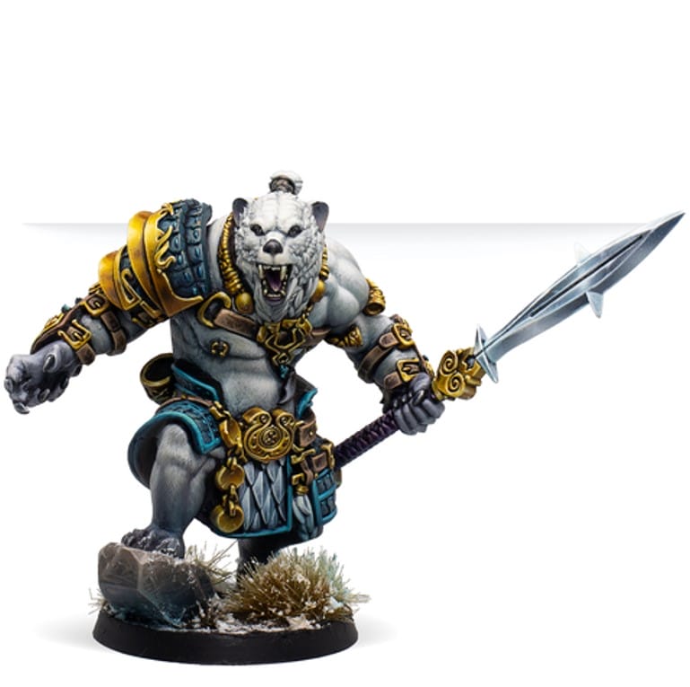 Bild von Warcrow Ahlwardt Ice Bear Pre-order Exclusive Edition Corvus Belli Combat Game