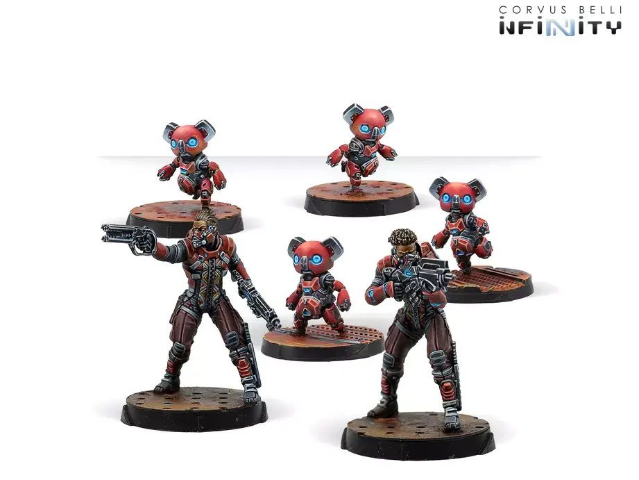 Bild von Infinity Nomads Moran Maasai Hunters Corvus Belli INF 281537