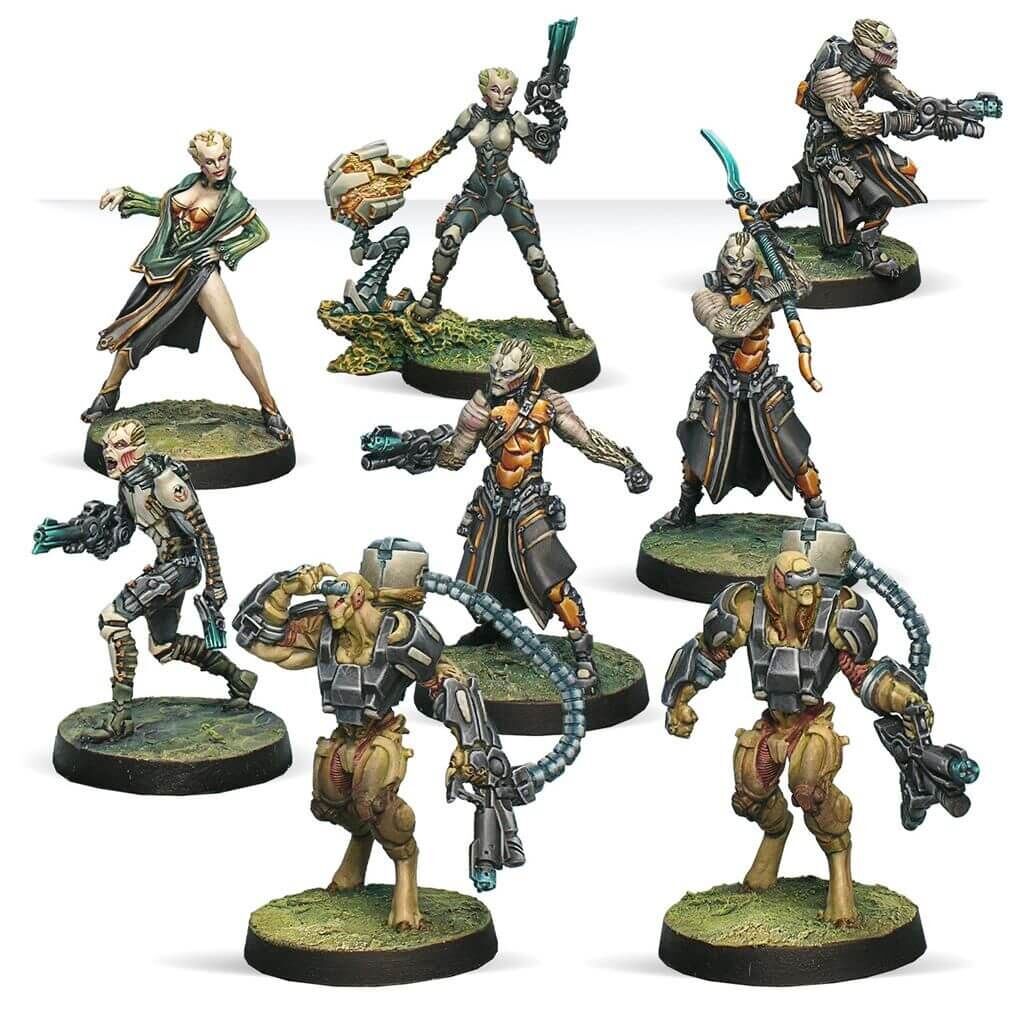 Bild von Infinity Tohaa Combat Force Special Release Pack Alpha Corvus Belli INF 280936