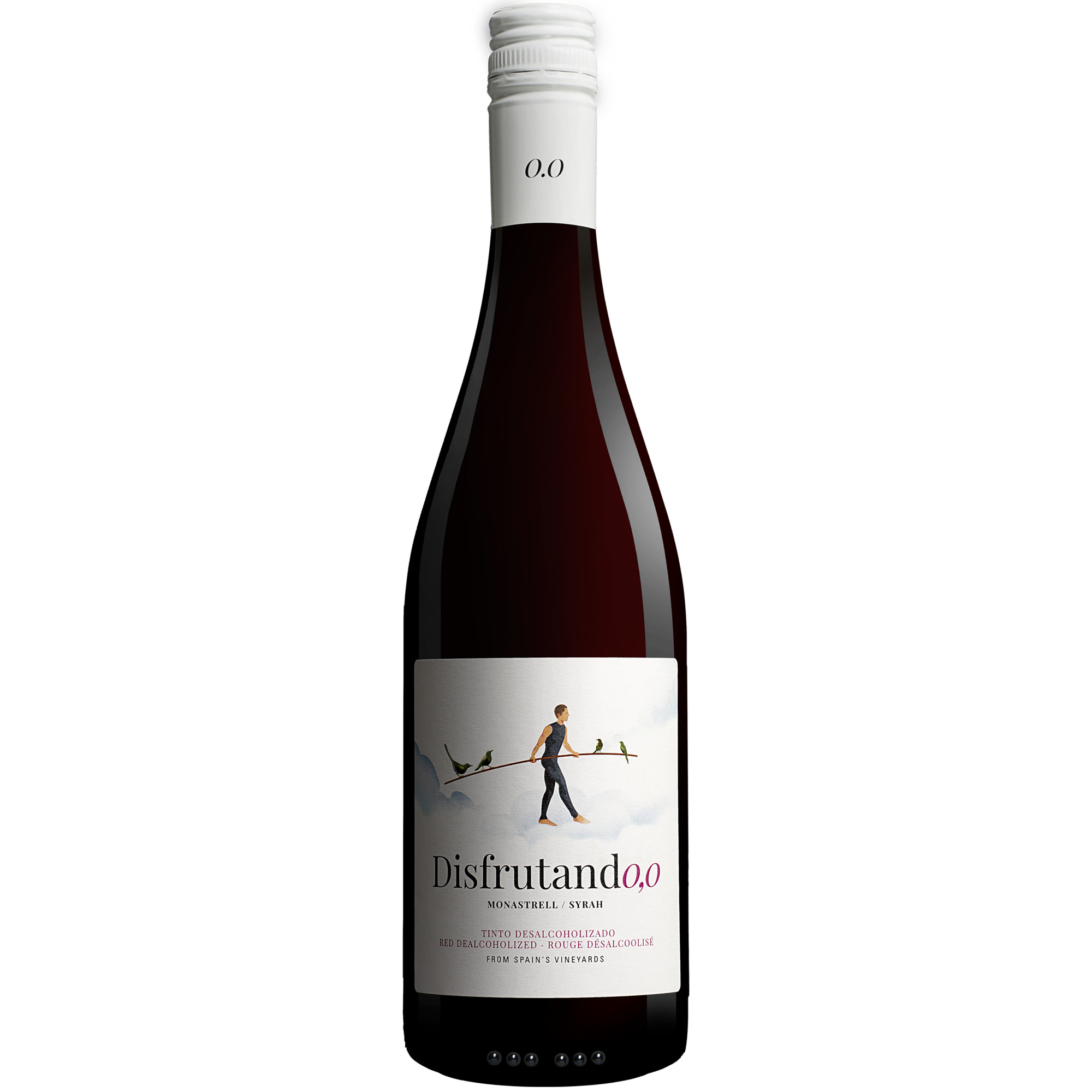 Bild von Disfrutand 0,0 Tinto  0.75L Rotwein aus Spanien