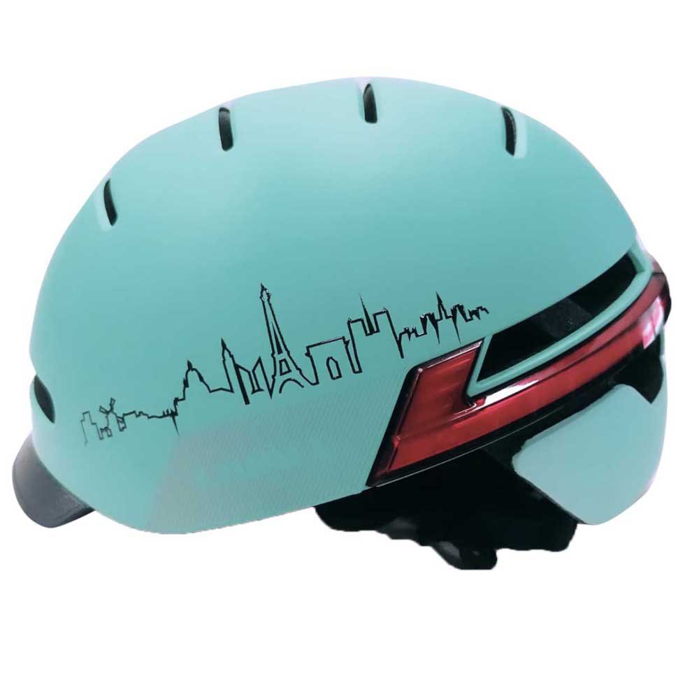 Bild von Livall Bh51m Neo Paris Edition Urban Helmet Blau M