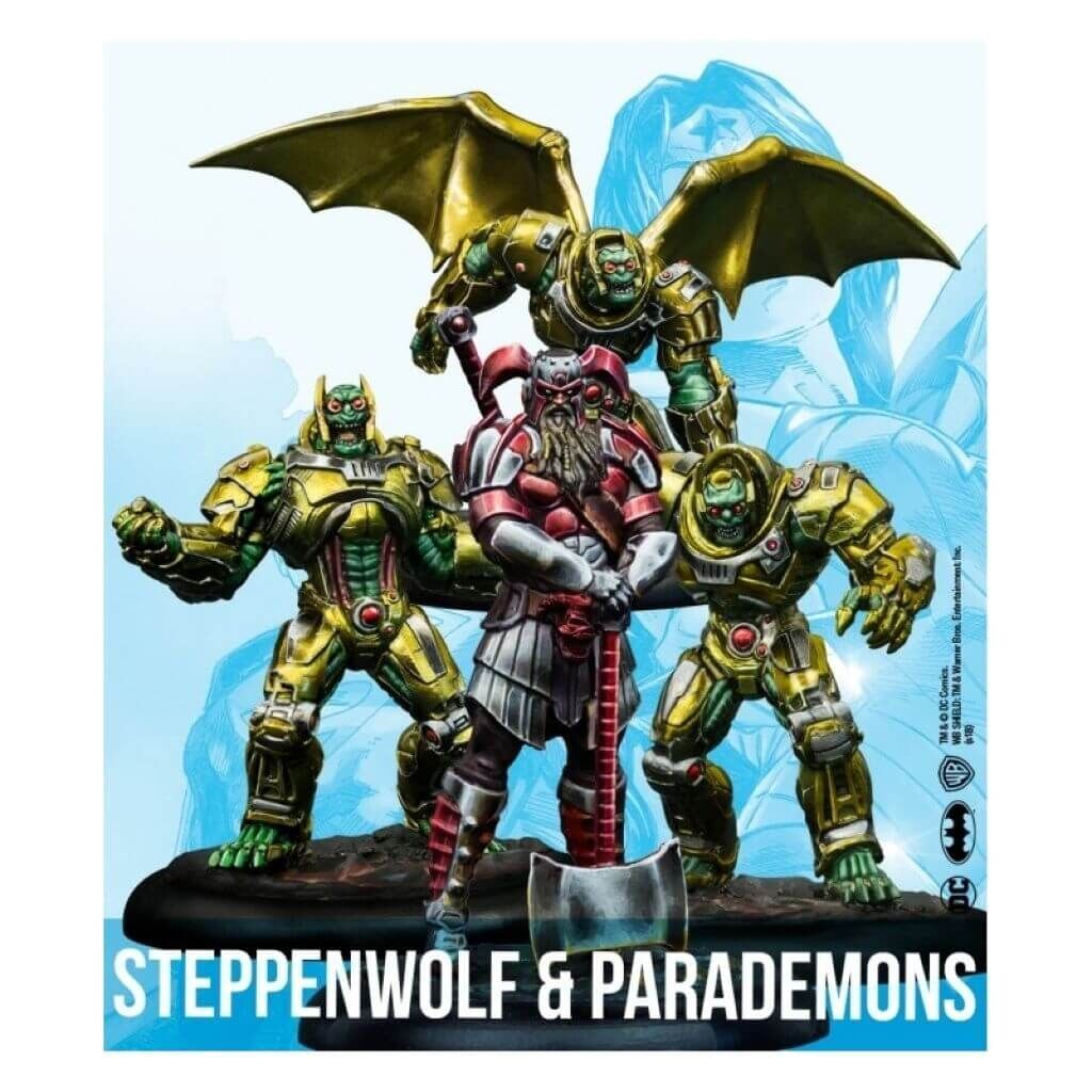 Bild von Steppenwolf and Parademons 35mm Batman Miniature Game DCUN025 Knight Models DC