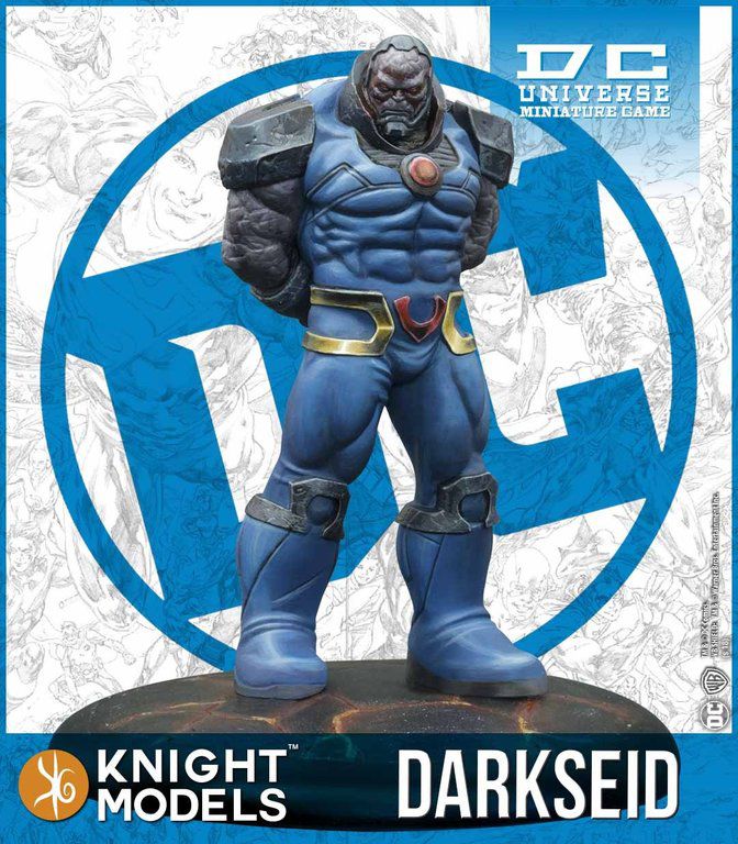 Bild von Darkseid 35mm Batman Miniature Game DCUN028 Knight Models DC Universe Skirmish
