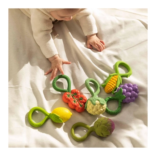 Bild von Baby Rassel mit Beißring Artischocke OLI & CAROL