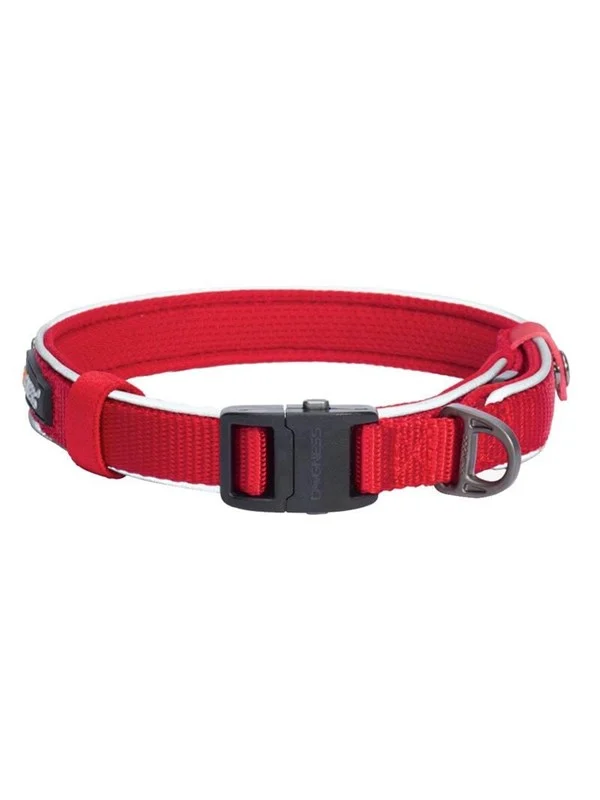 Bild von Dogness Reflektierender Kragen Grösse L (Rot) (L, Hund), Halsband + Leine