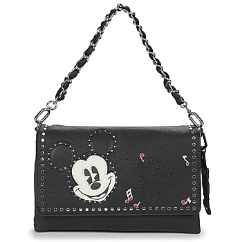 Bild von Desigual Women's Mickey Rock Dortmund Accessories PU Across Body Bag, Black