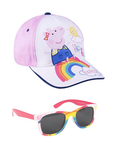 Bild von Peppa Pig, Unisex, Cap, Mützenset Gafas de Sol, 51 cm, Rosa, Rosa, (51)