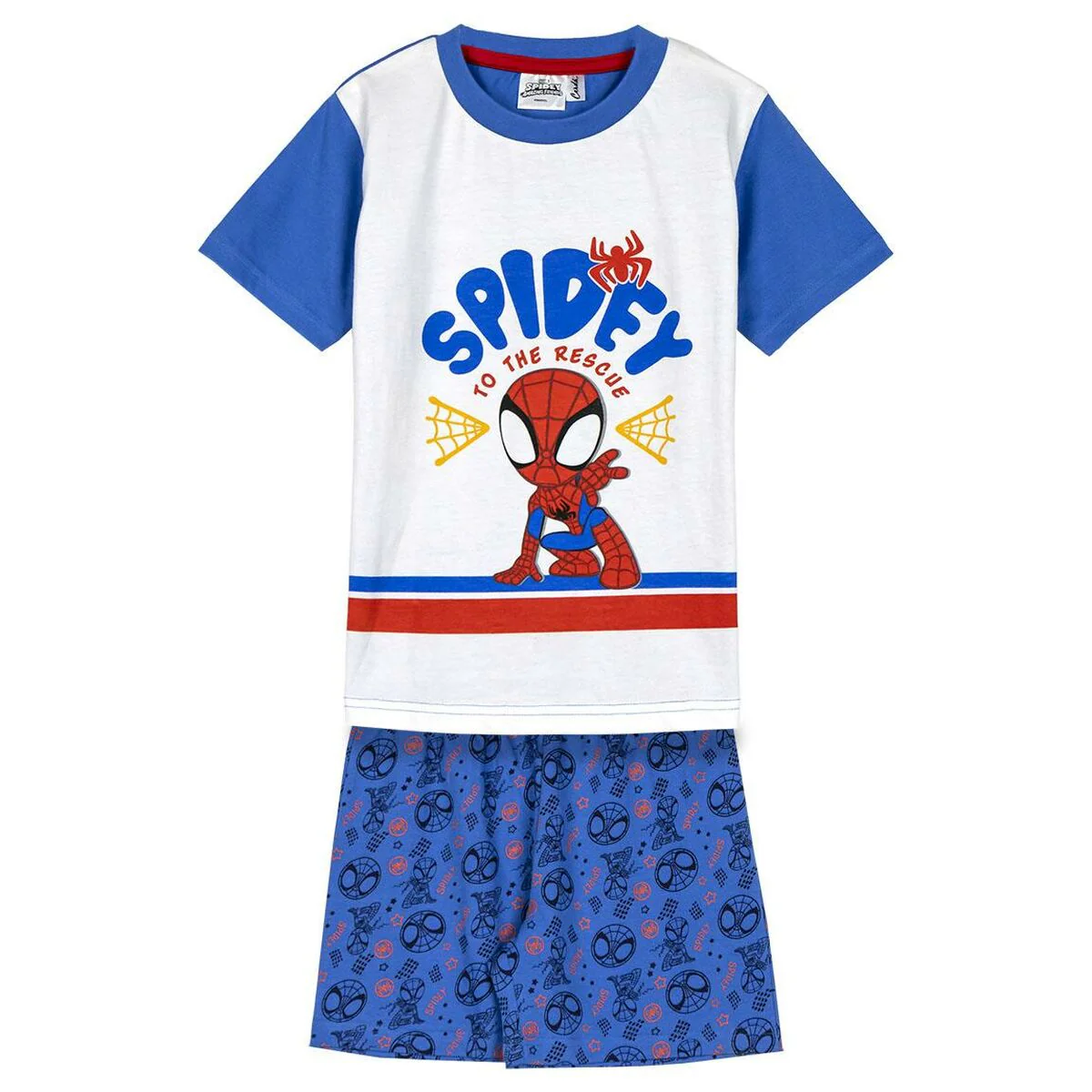 Bild von Schlafanzug Für Kinder Spidey Blau